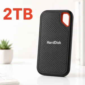 Portable 2TB External SSD Hard Drive USB Type-C