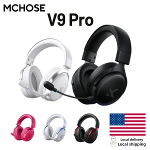 Wireless Gaming Headset Noise Canceling Mic