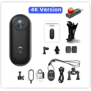 4K 1080P Mini Body Camera