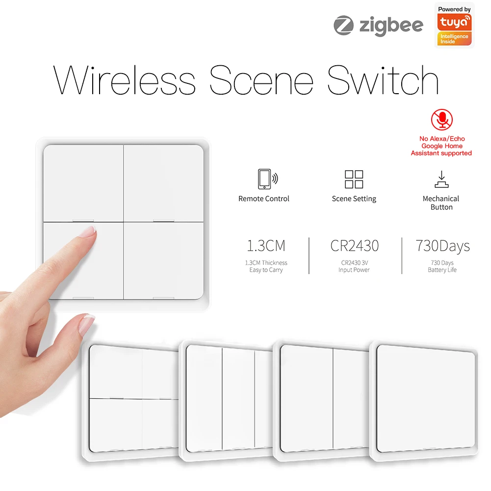 ZigBee Wireless Smart Switch For Automation - Image 1