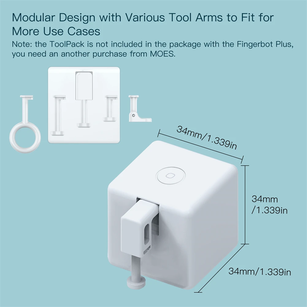 MOES Smart Bluetooth Fingerbot Button Pusher - Image 5