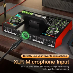 6 Channel Live Sound  Audio Mixer - Thumbnail Image 7
