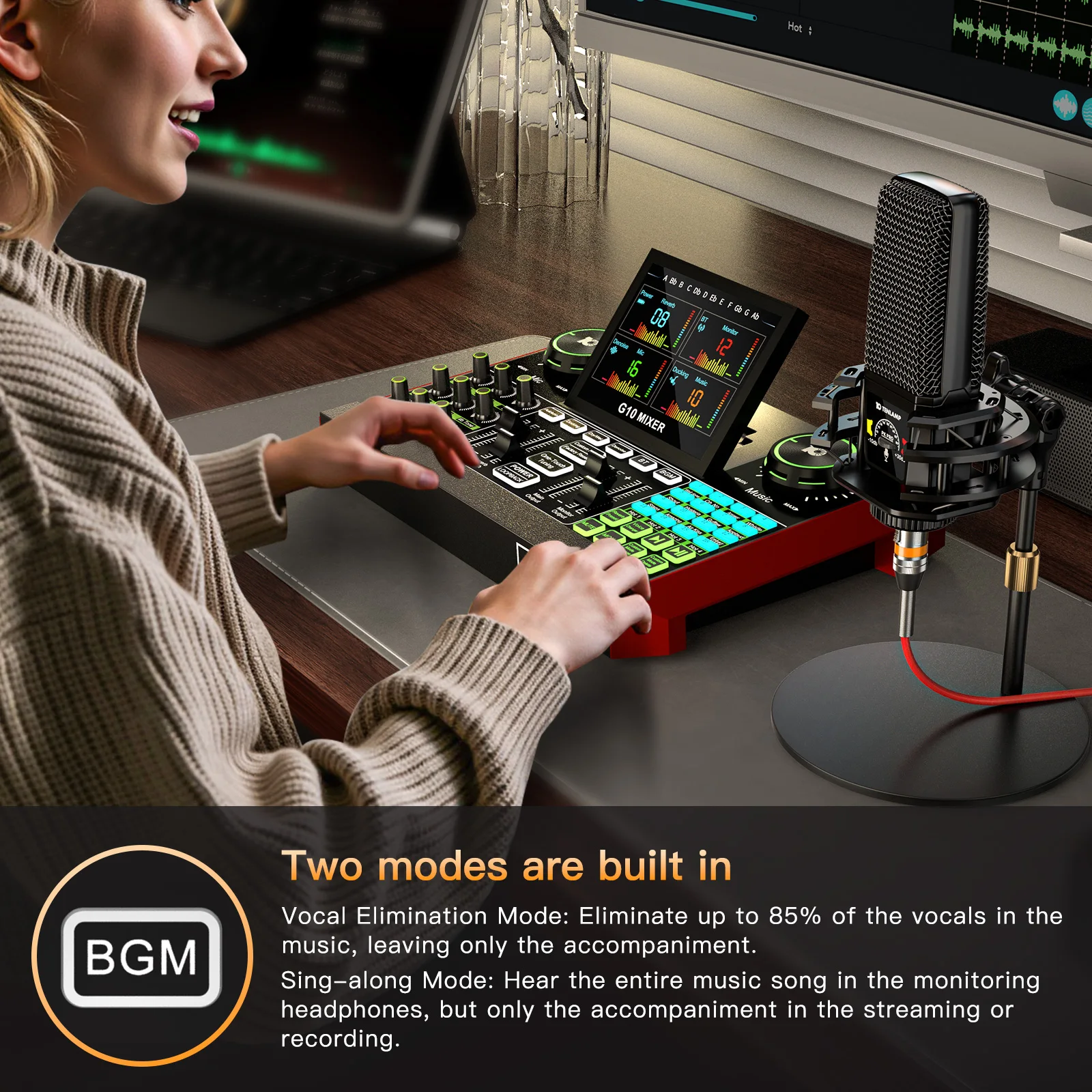 6 Channel Live Sound  Audio Mixer - Image 6