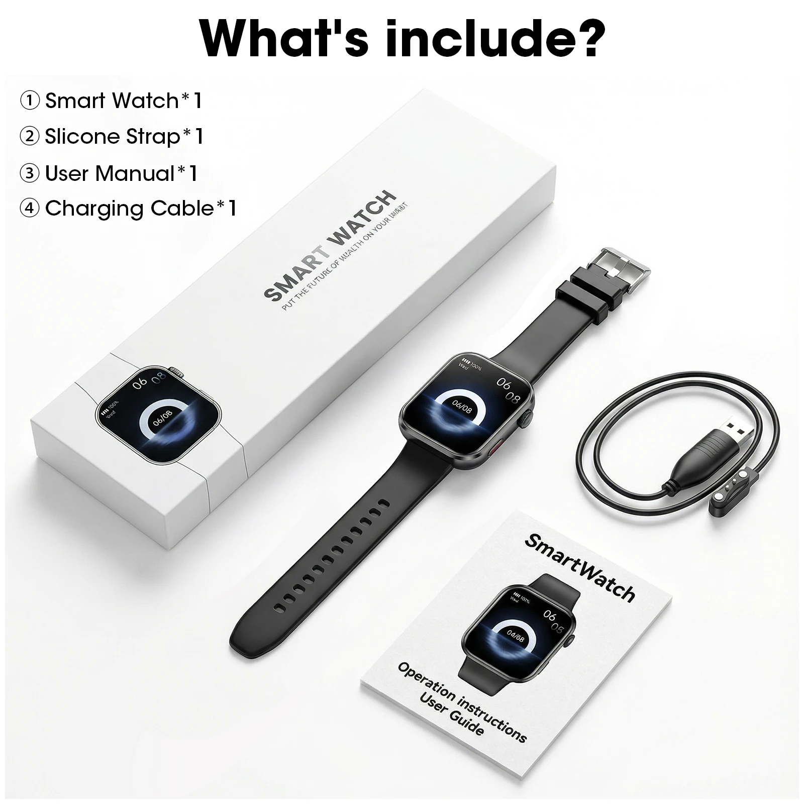 Y2 Smart Watch 1.93" HD Touch Screen - Image 5