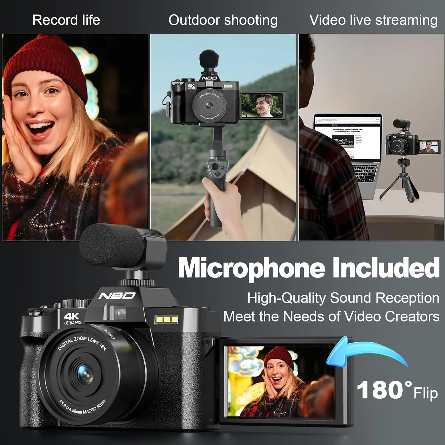 NBD 4K Digital Cameras - Image 4